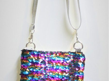 MULTICOLOURED SEQUIN MERMAID TAIL BAG Supply