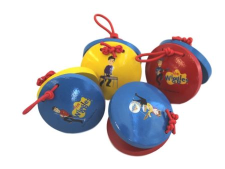 THE WIGGLES MINI CASTANETS Cheap