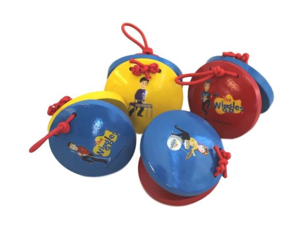 THE WIGGLES MINI CASTANETS Cheap