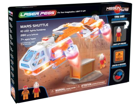 LASER PEGS MARS SHUTTLE SET Supply