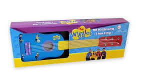 THE WIGGLES MINI WOODEN GUITAR For Discount