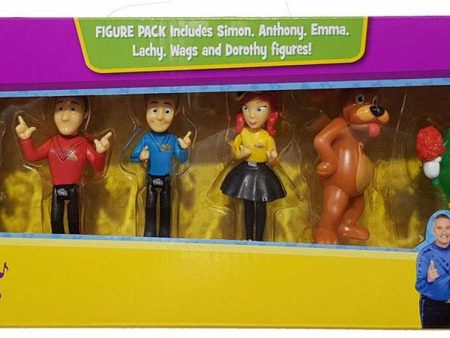 THE WIGGLES 6 FIGURE PACK on Sale