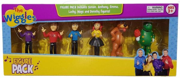 THE WIGGLES 6 FIGURE PACK on Sale