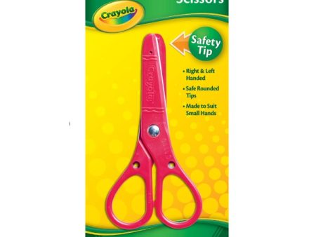 CRAYOLA SAFETY SCISSORS - SUITS RIGHT & KEFT HANDED on Sale