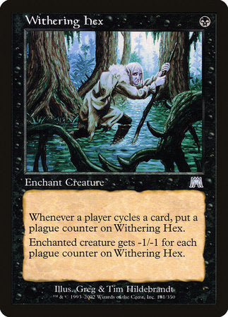 Withering Hex [Onslaught] For Discount