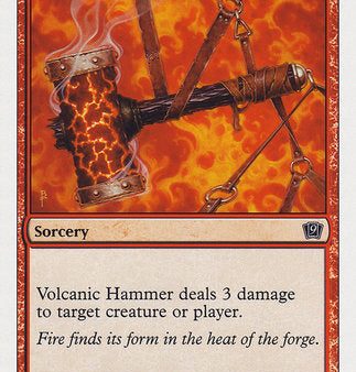 Volcanic Hammer [Ninth Edition] Hot on Sale