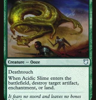 Acidic Slime [Commander 2018] For Discount