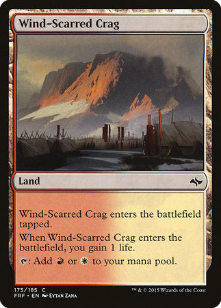 Wind-Scarred Crag [Fate Reforged] Online Hot Sale