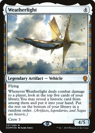 Weatherlight [Dominaria Promos] Hot on Sale