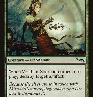 Viridian Shaman [Mirrodin] Cheap