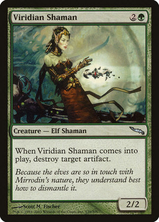 Viridian Shaman [Mirrodin] Cheap