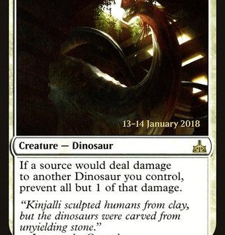 Temple Altisaur [Rivals of Ixalan Promos] Hot on Sale