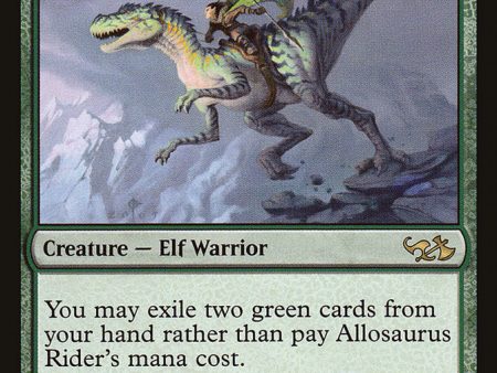 Allosaurus Rider (Elves vs. Goblins) [Duel Decks Anthology] Supply