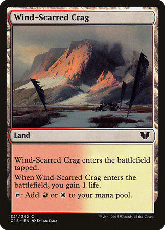 Wind-Scarred Crag [Commander 2015] Hot on Sale