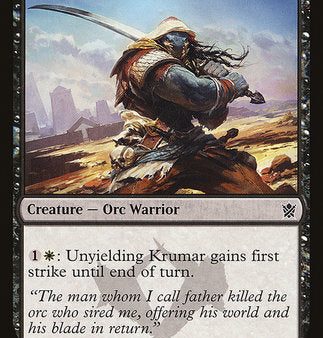 Unyielding Krumar [Khans of Tarkir] Hot on Sale