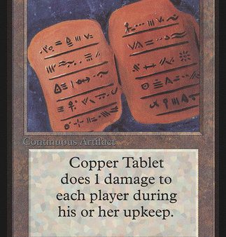 Copper Tablet [Limited Edition Beta] Discount