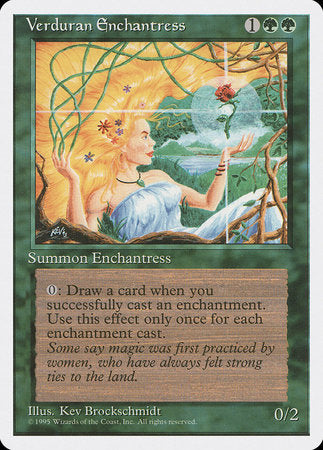 Verduran Enchantress [Fourth Edition] For Discount