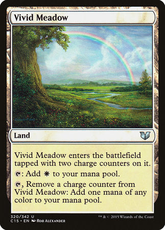 Vivid Meadow [Commander 2015] Hot on Sale