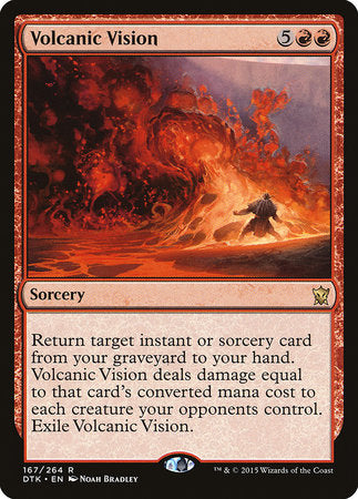 Volcanic Vision [Dragons of Tarkir] For Discount