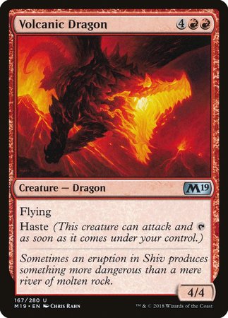 Volcanic Dragon [Core Set 2019] Online Sale