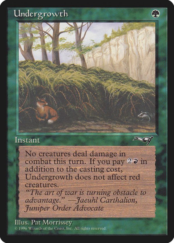 Undergrowth (Fox Art) [Alliances] Discount