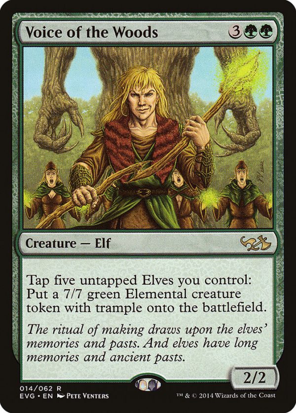 Voice of the Woods (Elves vs. Goblins) [Duel Decks Anthology] Online Hot Sale