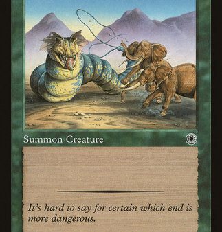 Whiptail Wurm [Portal] Online now