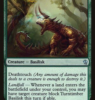 Turntimber Basilisk [Duel Decks: Zendikar vs. Eldrazi] Online now