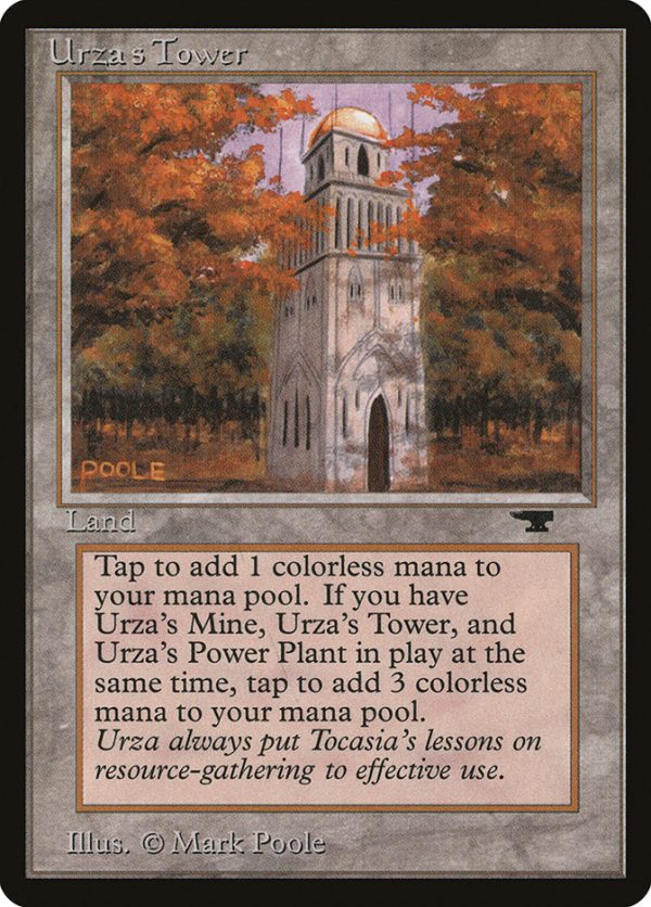 Urza s Tower (Autumn Leaves) [Antiquities] For Discount