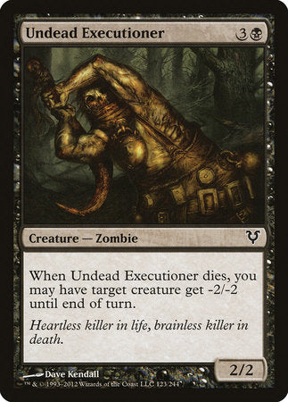 Undead Executioner [Avacyn Restored] Sale