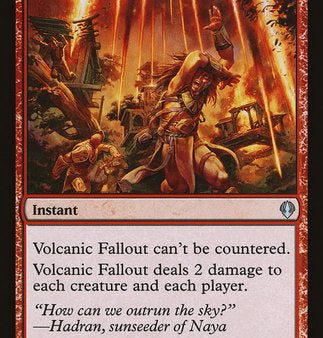 Volcanic Fallout [Archenemy] on Sale