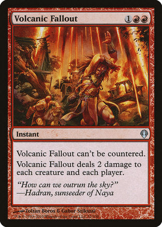 Volcanic Fallout [Archenemy] on Sale