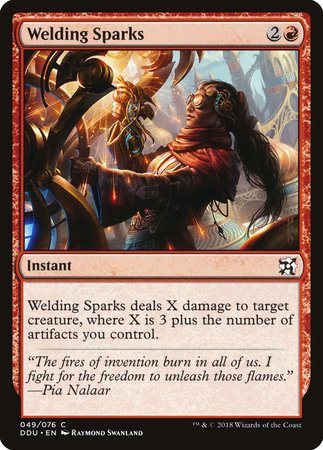 Welding Sparks [Duel Decks: Elves vs. Inventors] Fashion