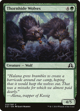 Thornhide Wolves [Shadows over Innistrad] Supply