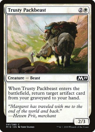 Trusty Packbeast [Core Set 2019] For Cheap