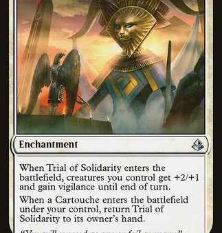 Trial of Solidarity [Amonkhet] For Cheap