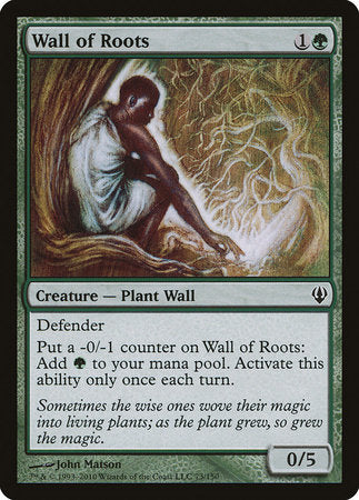 Wall of Roots [Archenemy] For Discount