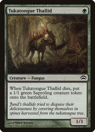 Tukatongue Thallid [Planechase 2012] Hot on Sale