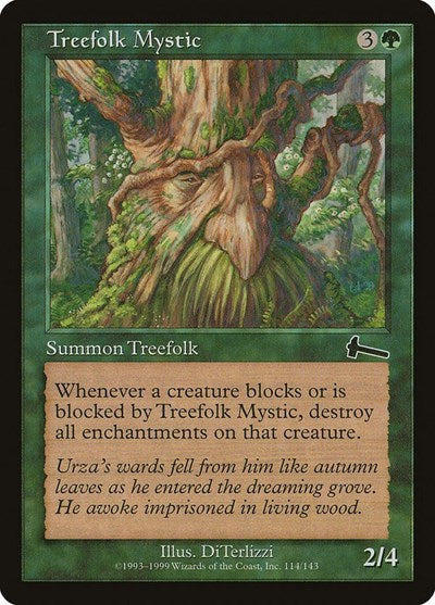 Treefolk Mystic [Urza s Legacy] Online