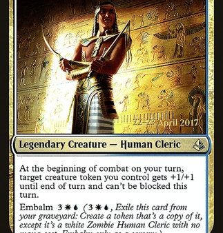 Temmet, Vizier of Naktamun [Amonkhet Promos] Supply