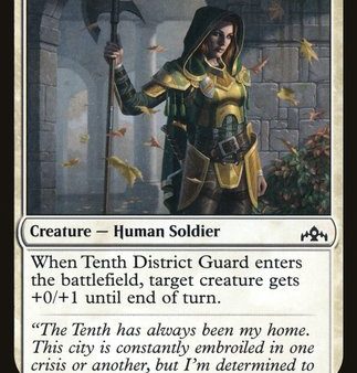 Tenth District Guard [Guilds of Ravnica] Online Sale