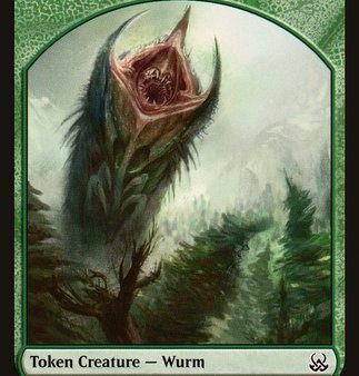 Wurm Token [Duel Decks: Mind vs. Might Tokens] Online now